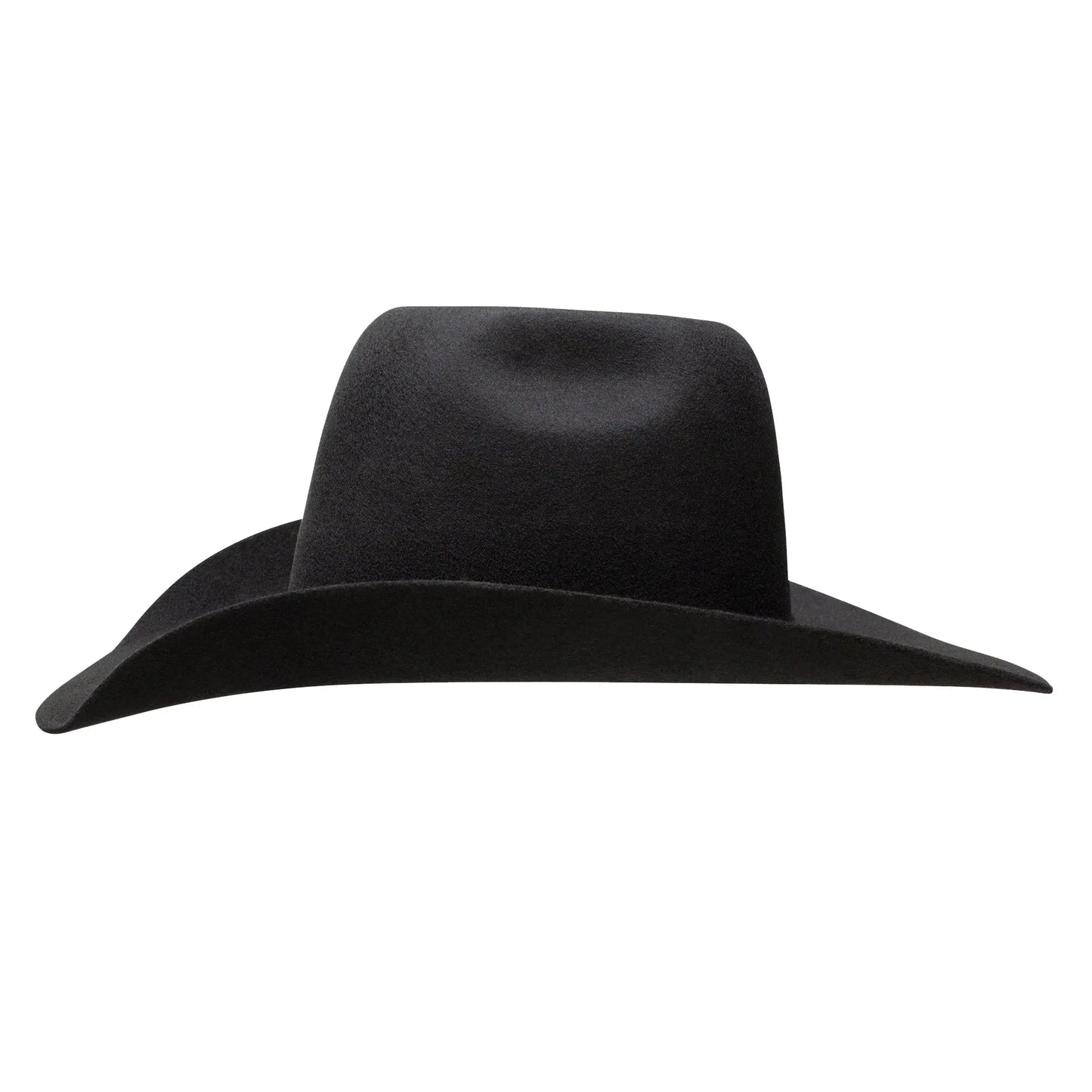 Resistol 3X Pay Window Cowboy Hat – Black Felt Western Hat hatco