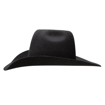 Resistol 3X Pay Window Cowboy Hat – Black Felt Western Hat hatco